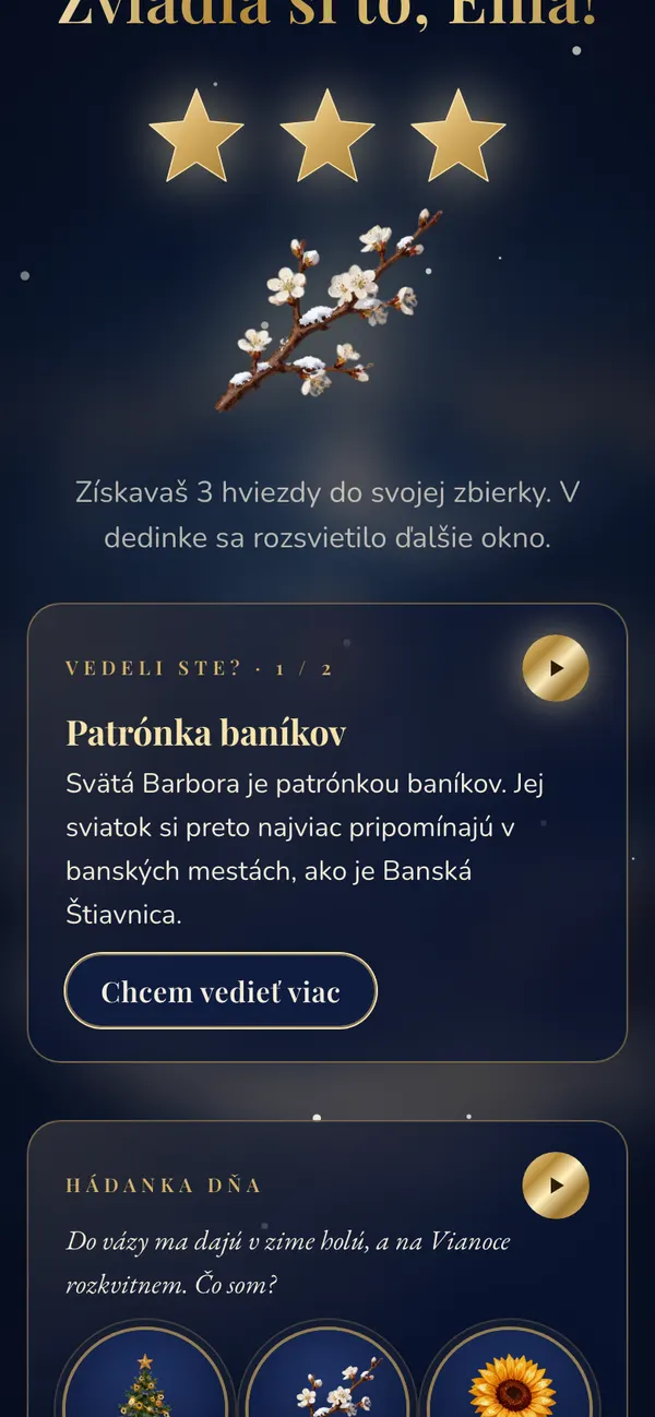 Každý deň niečo nové